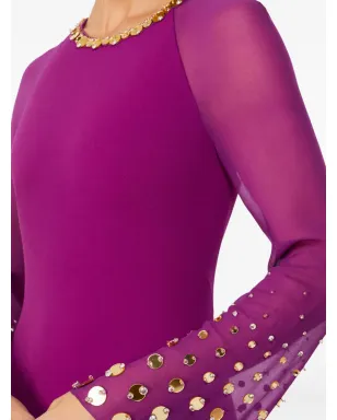 Jenny Packham Eurabia メッシュ袖ミディドレス - サムネイル5