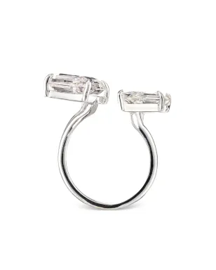 Anabela Chan Trinity's Shatter white sapphire ring - サムネイル4
