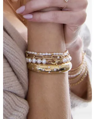 Zoë Chicco 14K イエローゴールド パール ブレスレット - サムネイル2