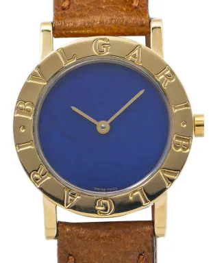 Bvlgari Pre-Owned ボルガリ Bulgari Bulgari 26mm ブルー - サムネイル2