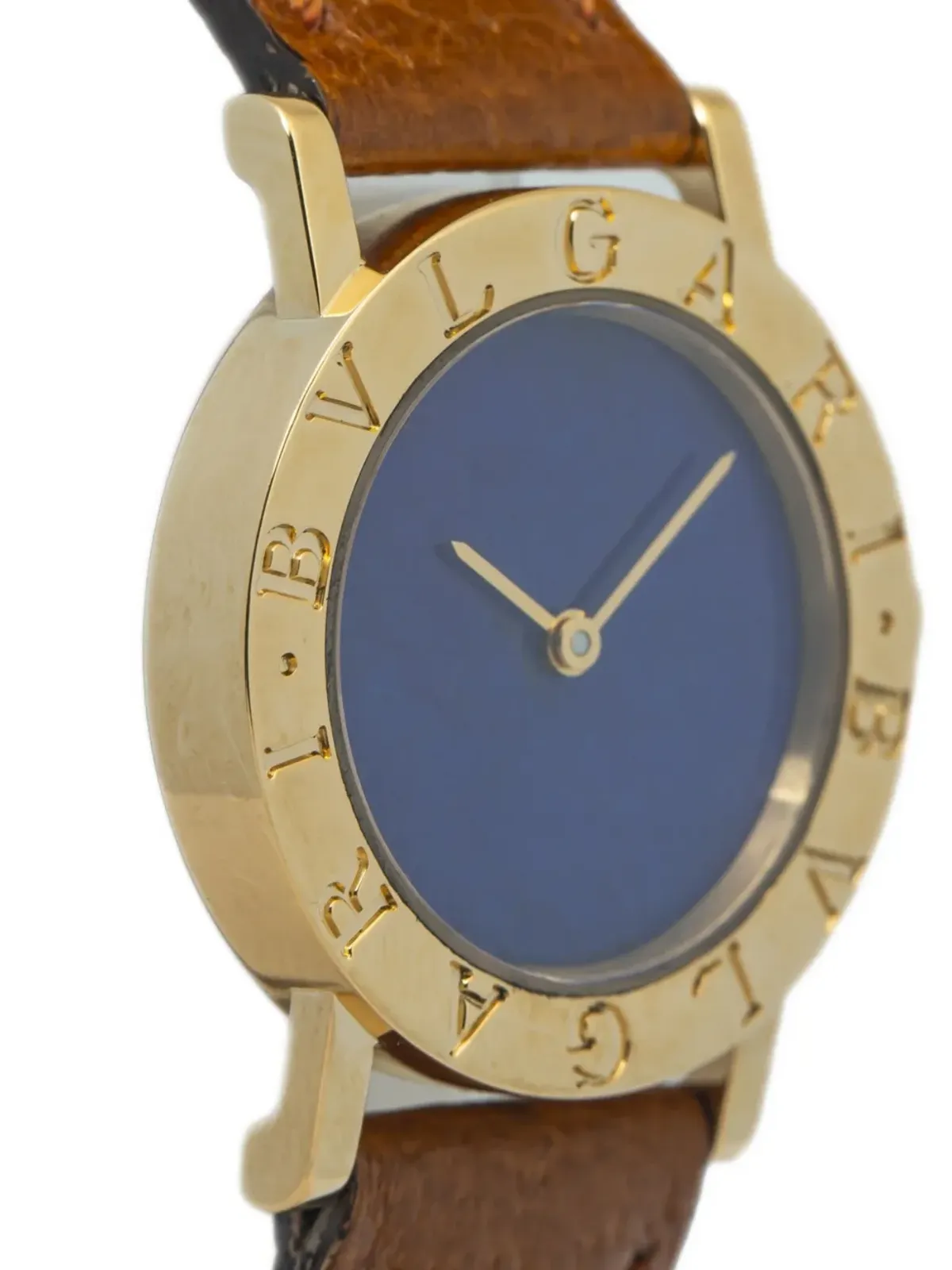 Bvlgari Pre-Owned ボルガリ Bulgari Bulgari 26mm ブルー - 画像3