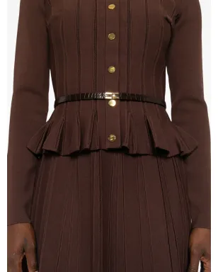 Elisabetta Franchi プリーツボタンカーディガン - サムネイル5