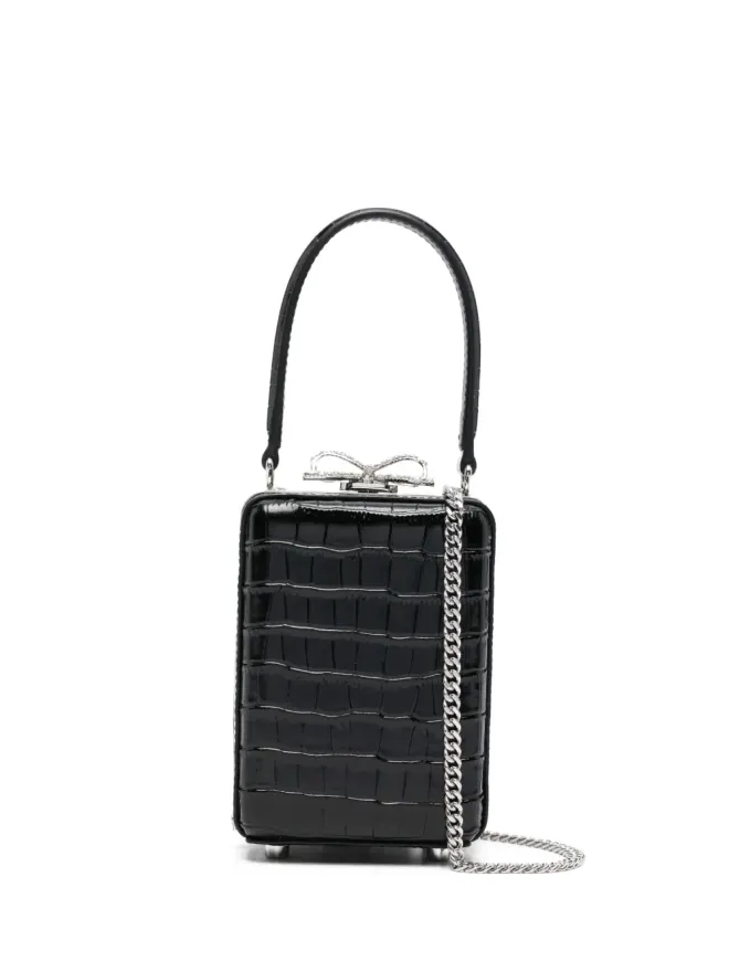 self-portrait Self-Portrait ボウディテール トップハンドル ミニバッグの商品画像