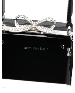 Self-Portrait ボウディテール トップハンドル ミニバッグ - サムネイル5