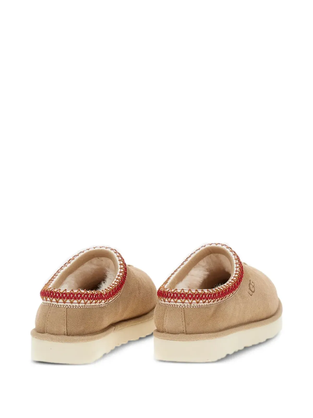 UGG ブレイドトリム付きスエードスリッパ - 画像3