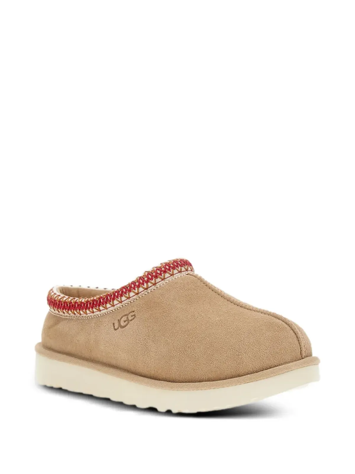 UGG ブレイドトリム付きスエードスリッパ - 画像4