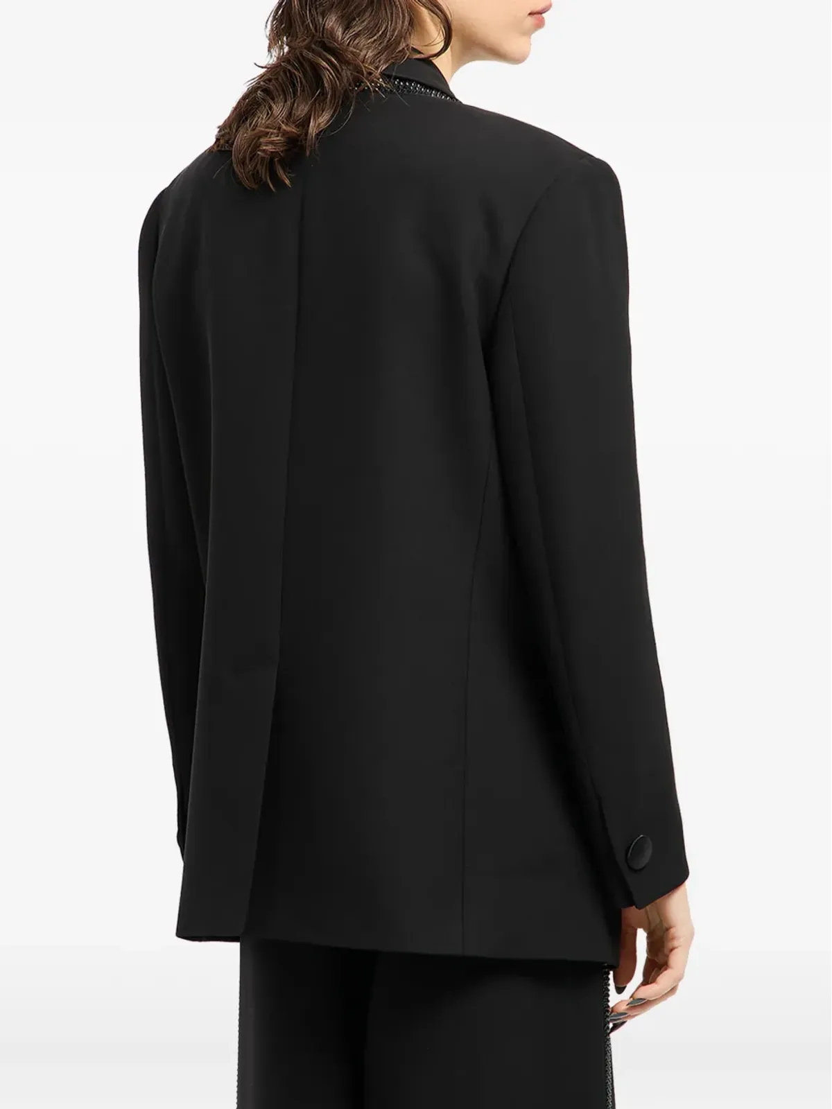 Giorgio Armani スパンコールをあしらったシングルブレストブレザー - 画像2