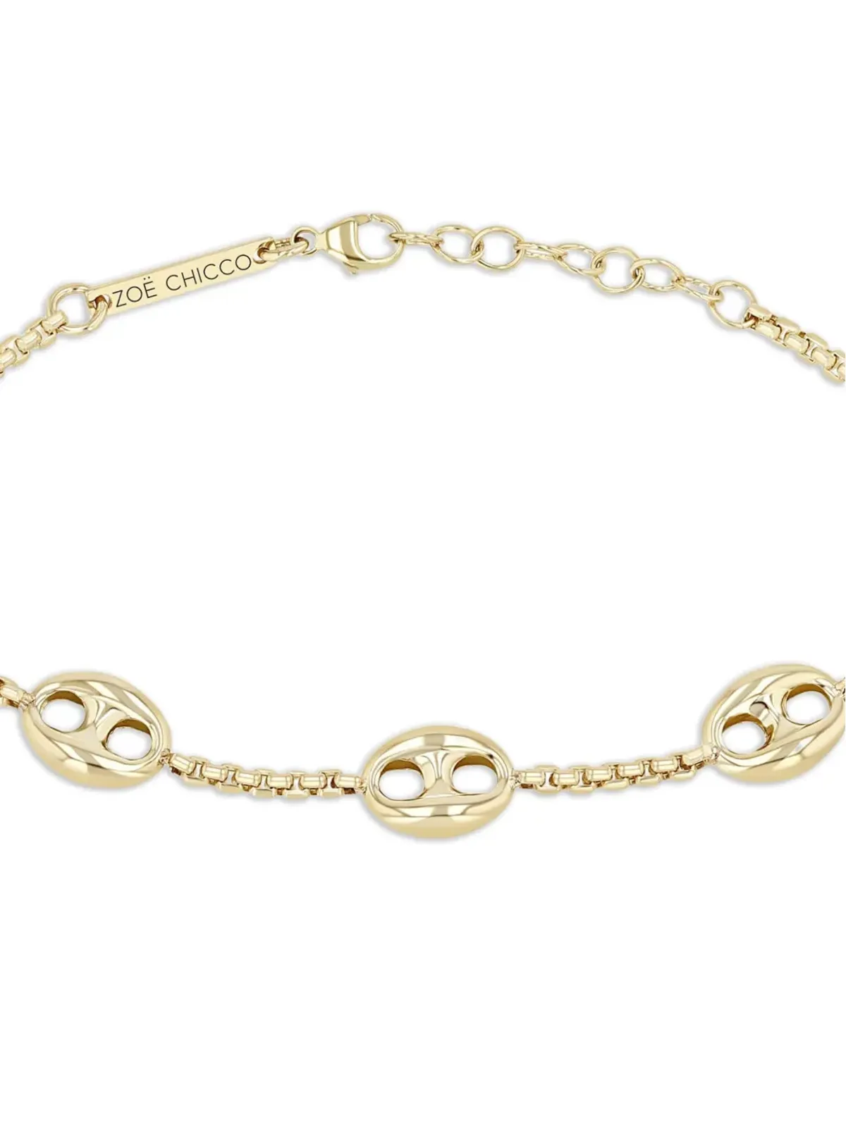 Zoë Chicco 14K イエローゴールド チャーム ブレスレット - 画像3