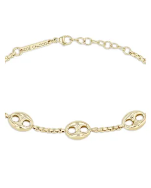 Zoë Chicco 14K イエローゴールド チャーム ブレスレット - サムネイル3