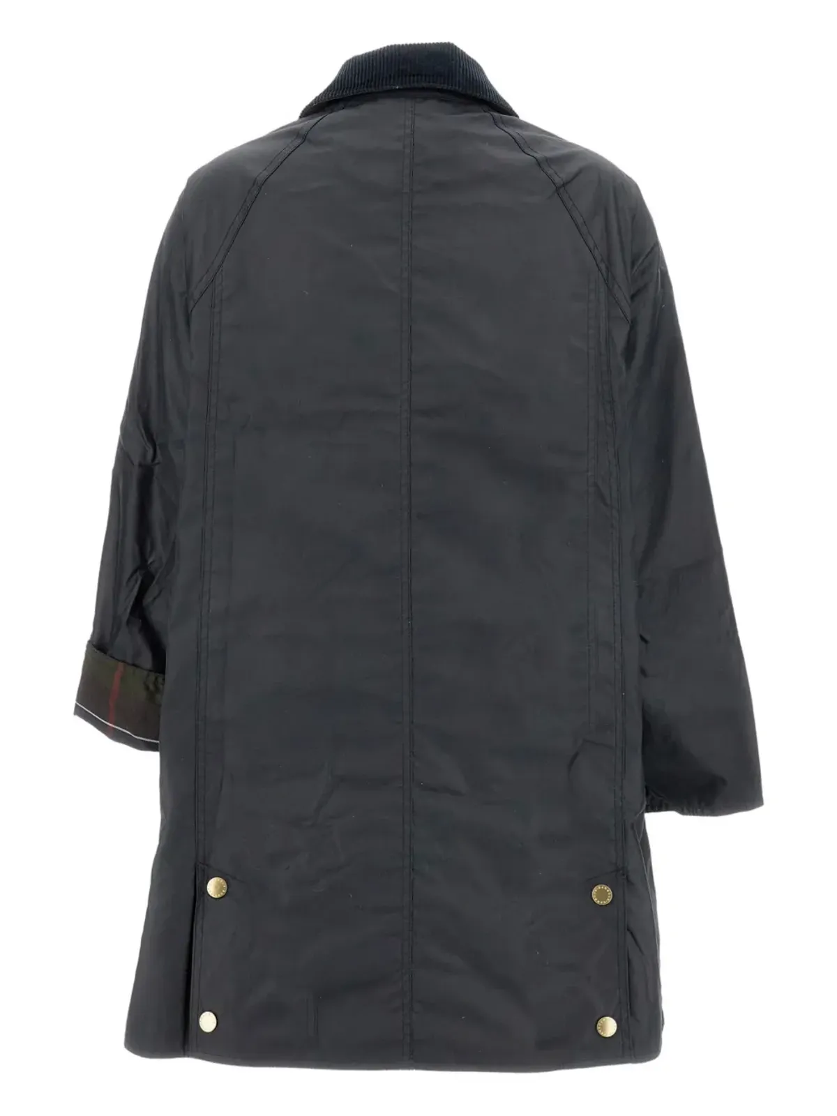 Barbour Bednell ジップボタン コットンコート - 画像2