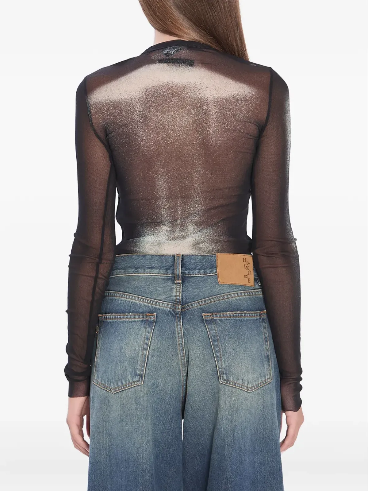 Jean Paul Gaultier Body Dust ロングスリーブトップ - 画像3