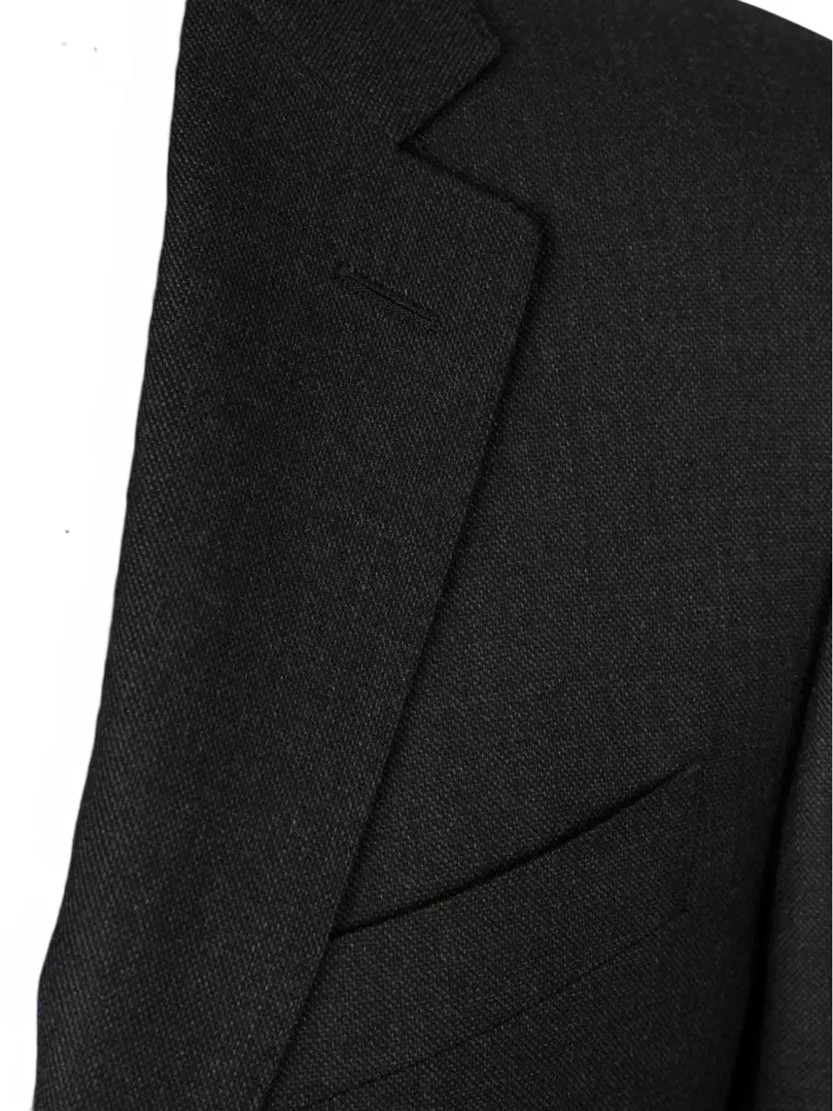 Canali テクスチャード ウール スーツ - 画像5