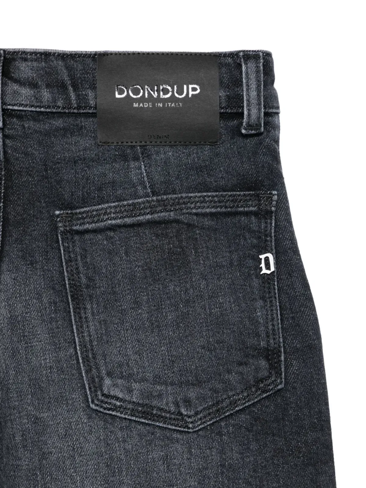 DONDUP KIDS パッチポケットジーンズ - ブラック - 画像3