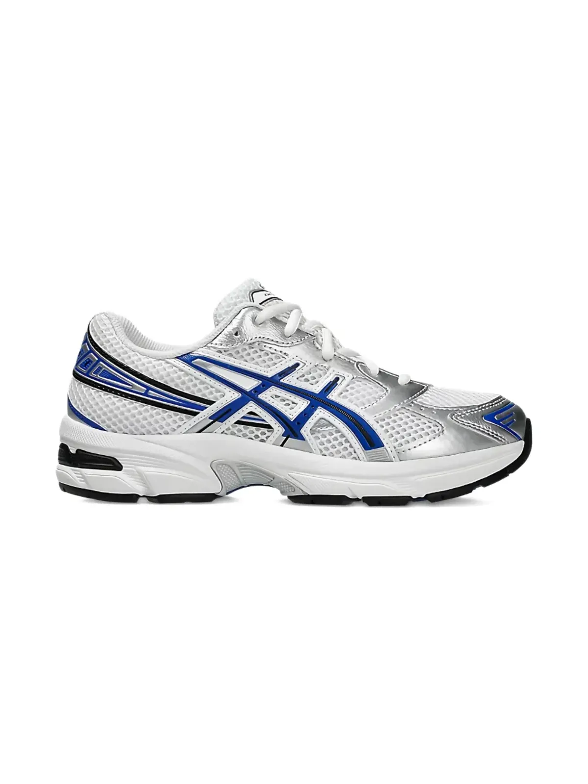 Asics Kids GEL 1330 White/Blue sneakers - 画像2