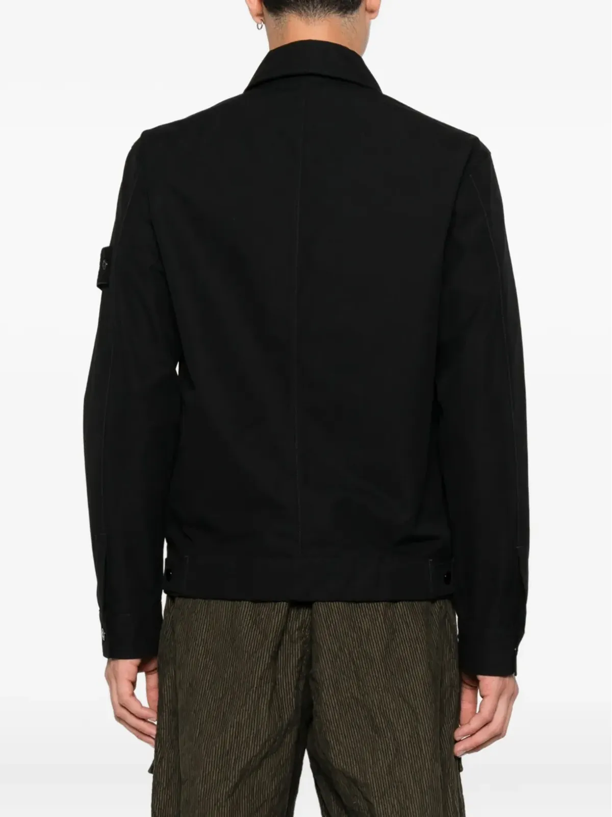 Stone Island ジップファスナー付きジャケット - ブラック - 画像4