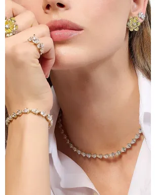 Anabela Chan 18Kイエローゴールド ヴェルメイ ダイヤモンド ノヴァ ブレスレット - サムネイル2