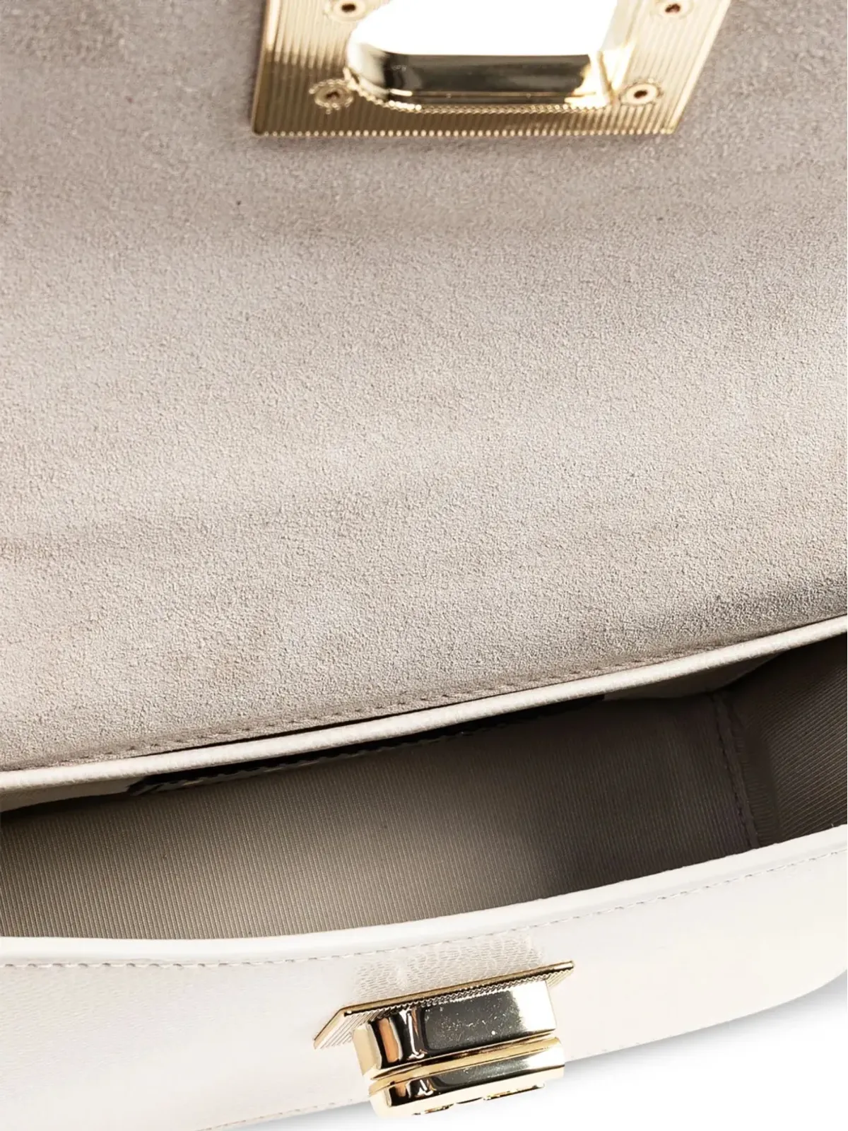 Furla ミニ1927 チェーンストラップ フラップショルダーバッグ - White - 画像5