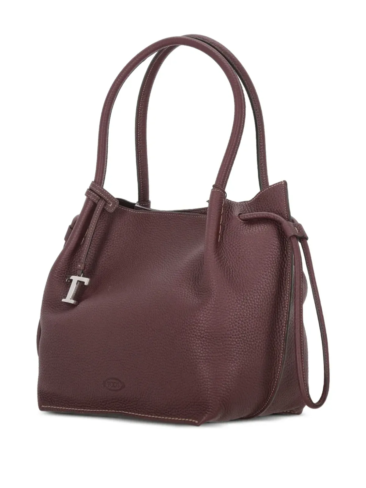 Tod's BUZ レザー ショルダーバッグ - 画像3