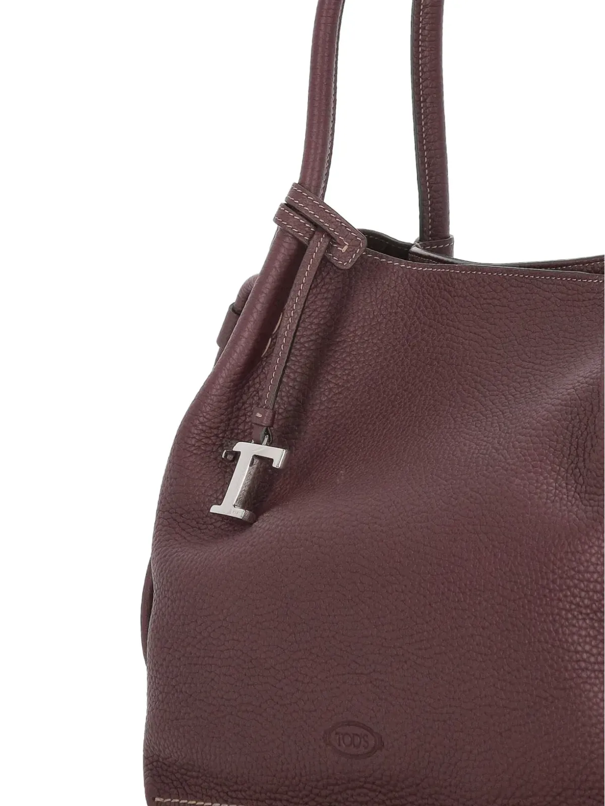 Tod's BUZ レザー ショルダーバッグ - 画像4