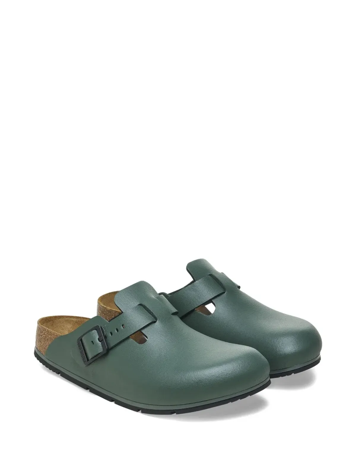 Birkenstock ボストン レザー ミュール - 画像2