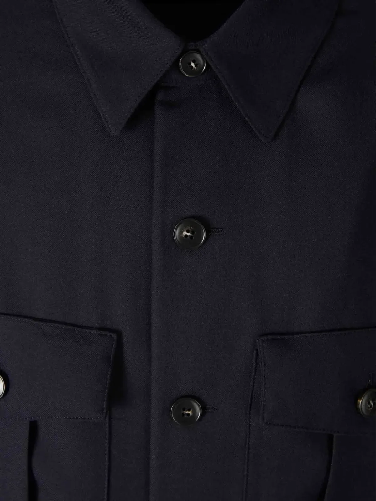 Canali チェストポケット シャツジャケット - 画像3