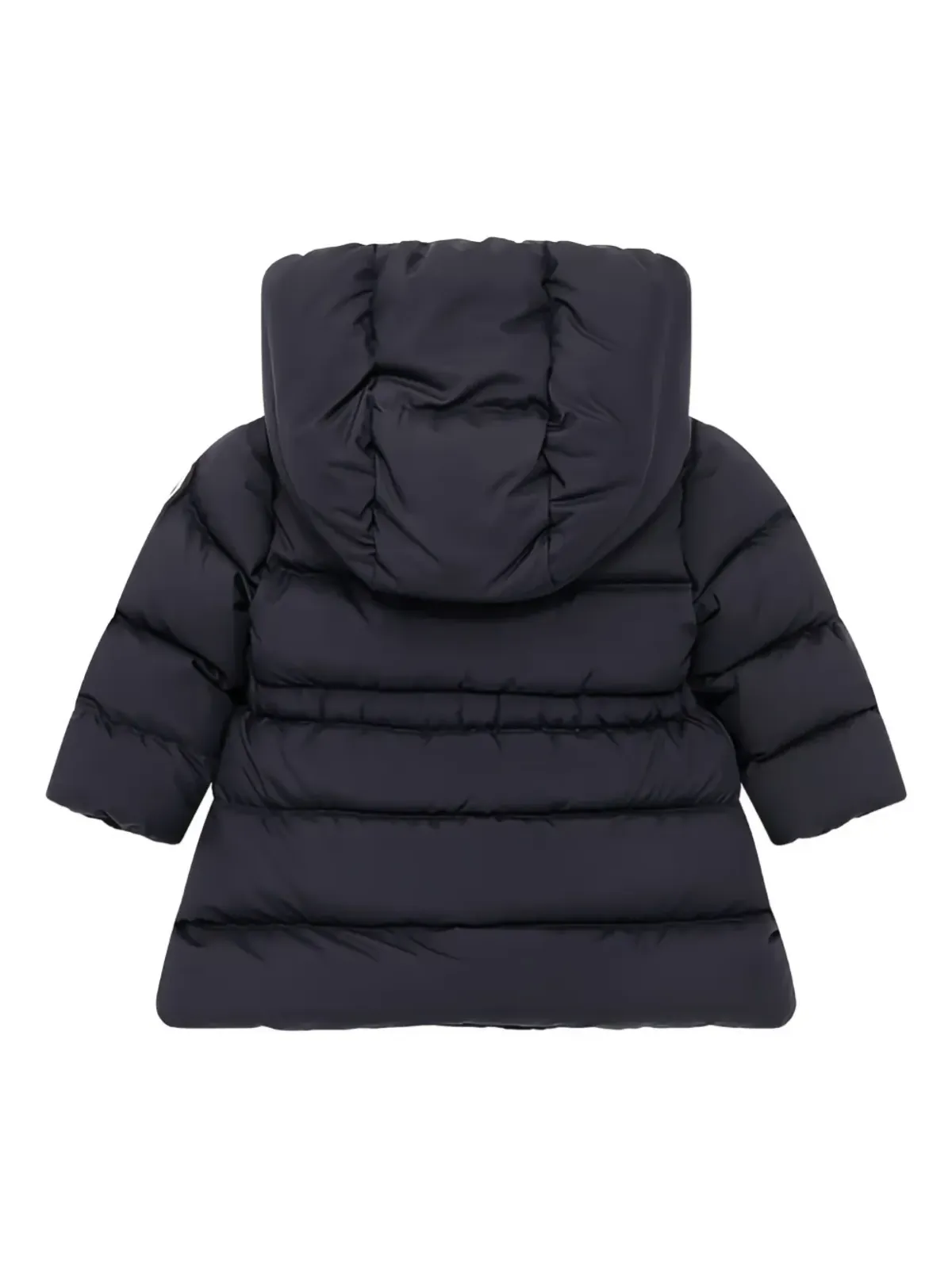 Moncler Enfant フリル付きフードダウンジャケット - 画像2