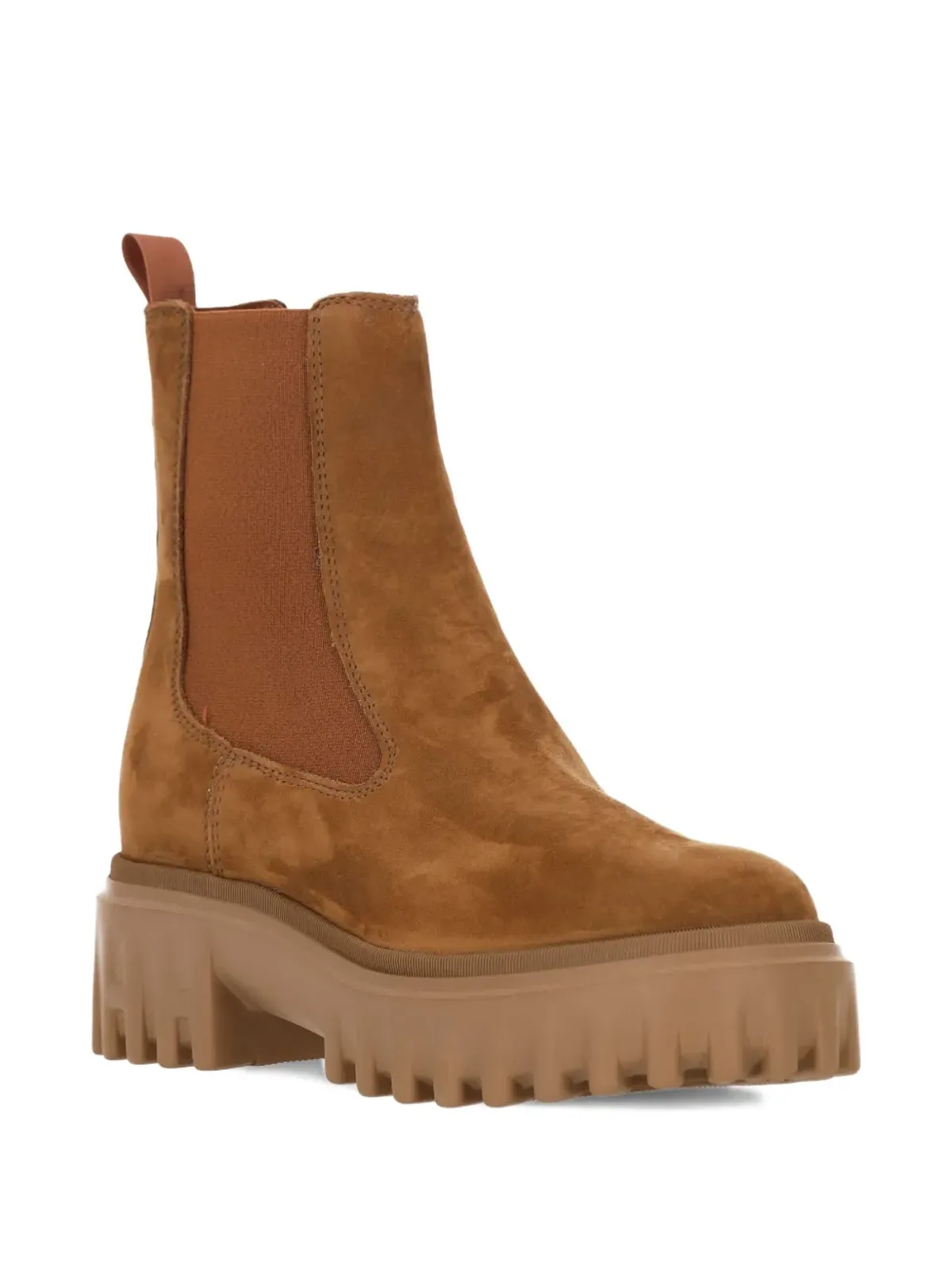 Hogan エラスティックパネル プラットフォームブーツ - 画像2