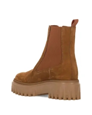 Hogan エラスティックパネル プラットフォームブーツ - サムネイル4