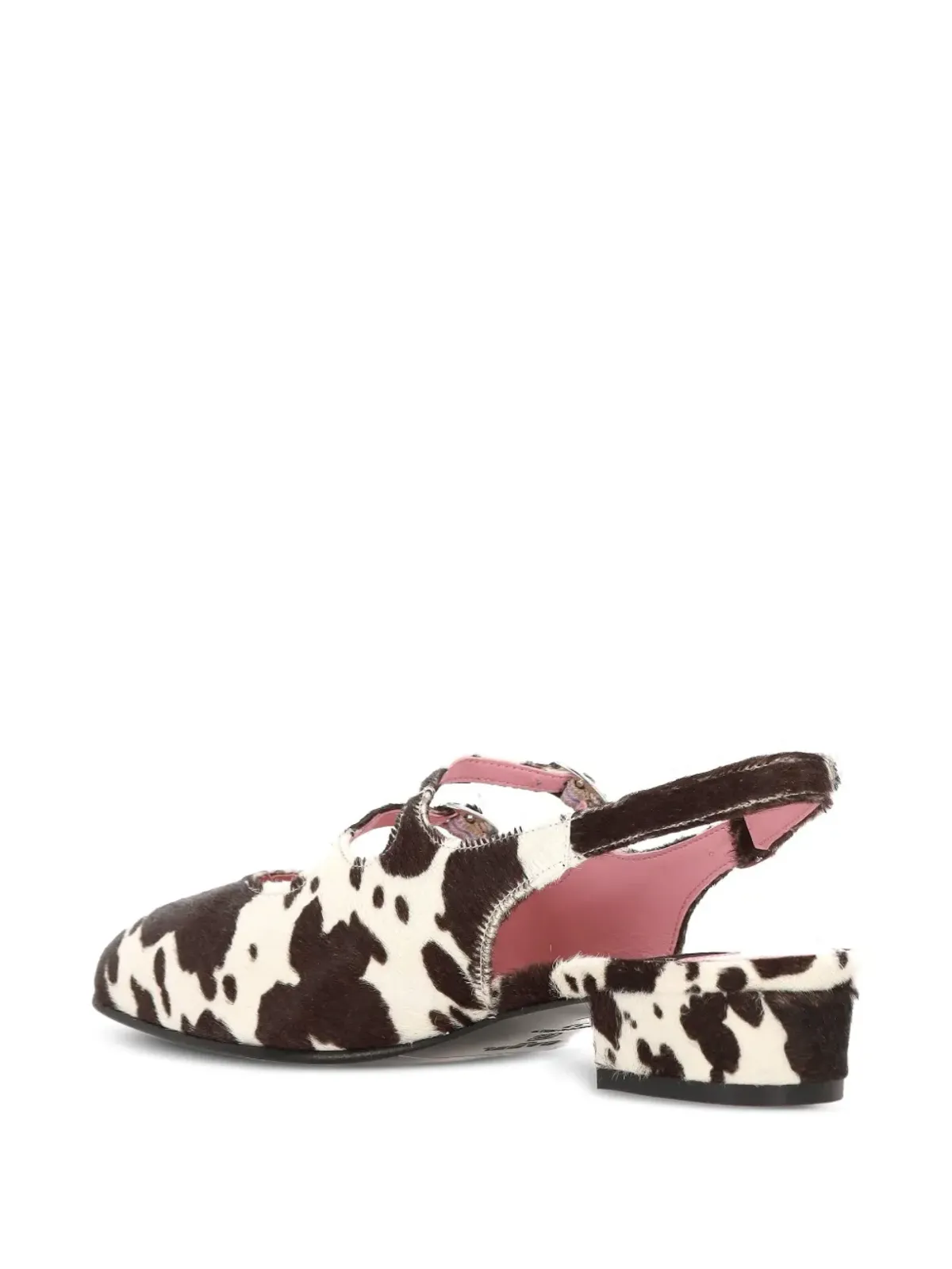 Carel Paris レザー バックル パンプス - 画像4