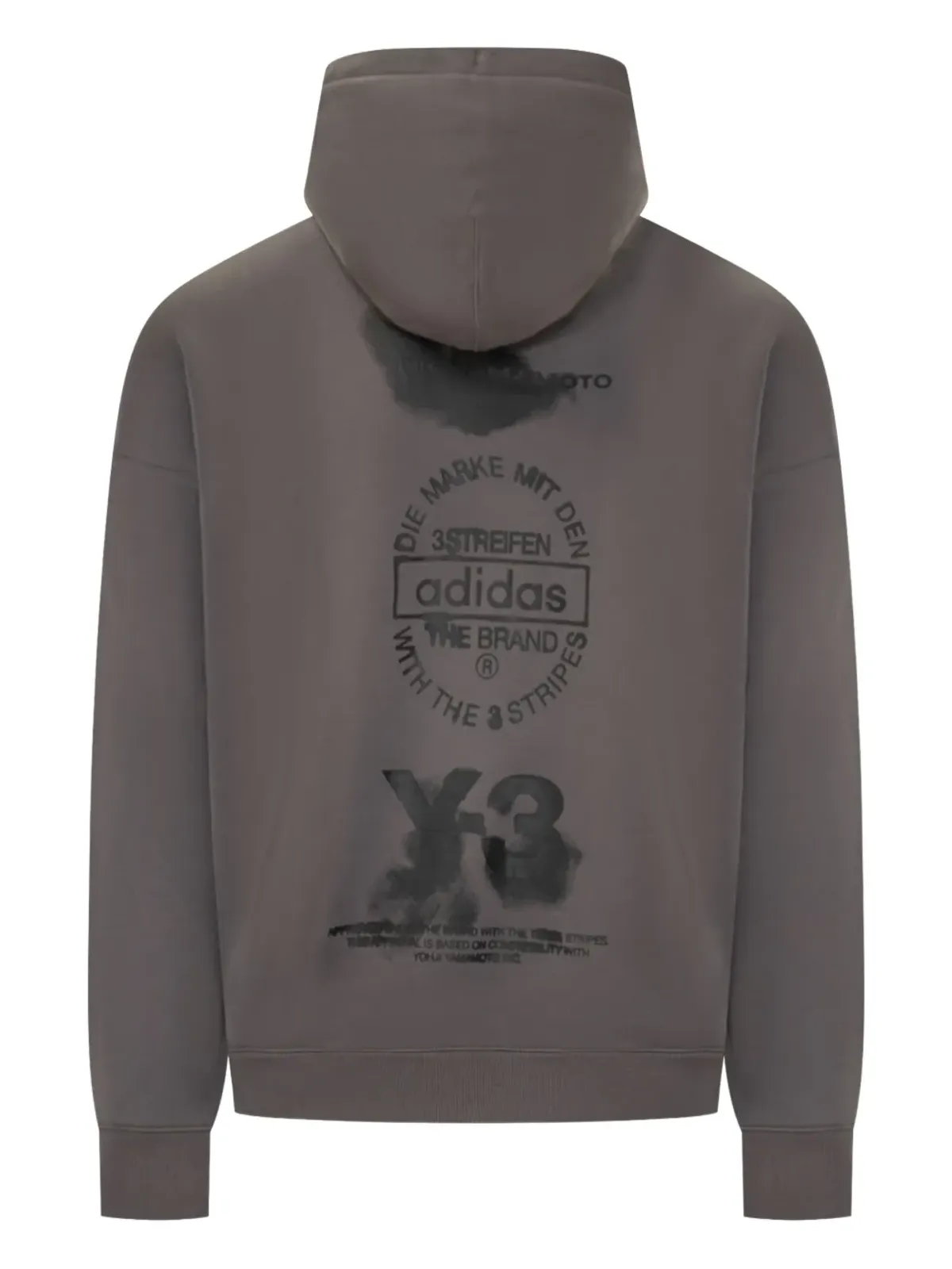 Y-3 グラフィックプリントフーディ - 画像2