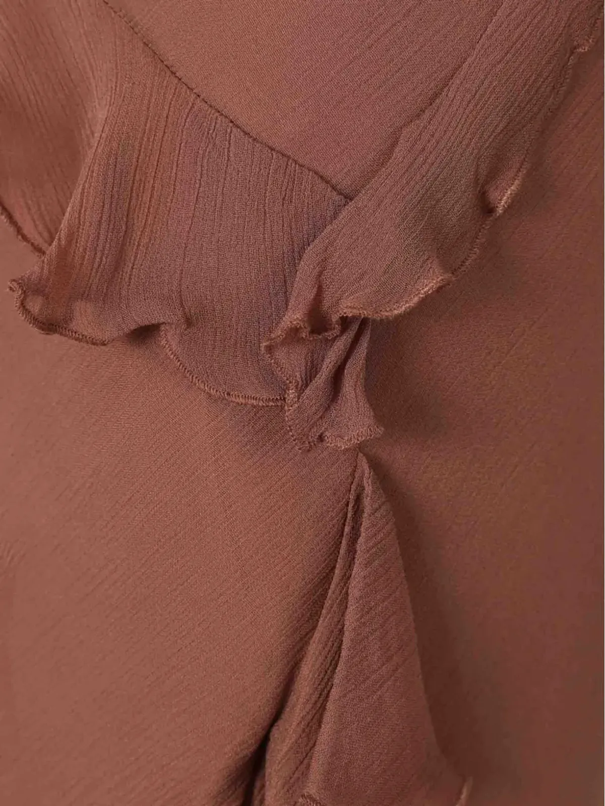 STAUD Diana ラッフル アシンメトリック マキシスカート - 画像5