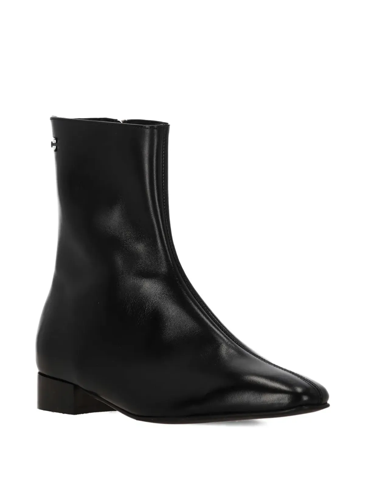 Carel Paris レザー ジップ ブーツ - 画像2