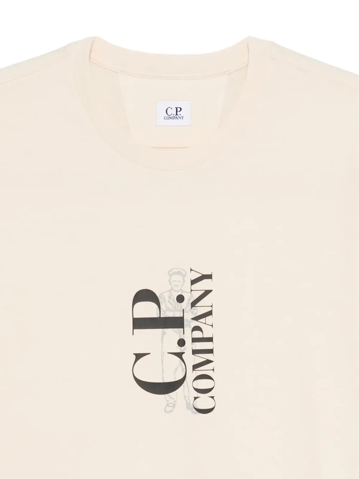 C.P. Company ロゴプリント クルーネック Tシャツ - 画像3