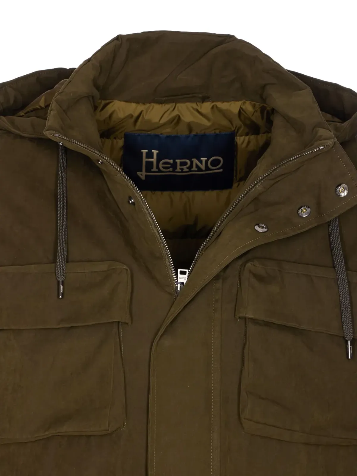 Herno フード付きパーカージャケット - 画像4