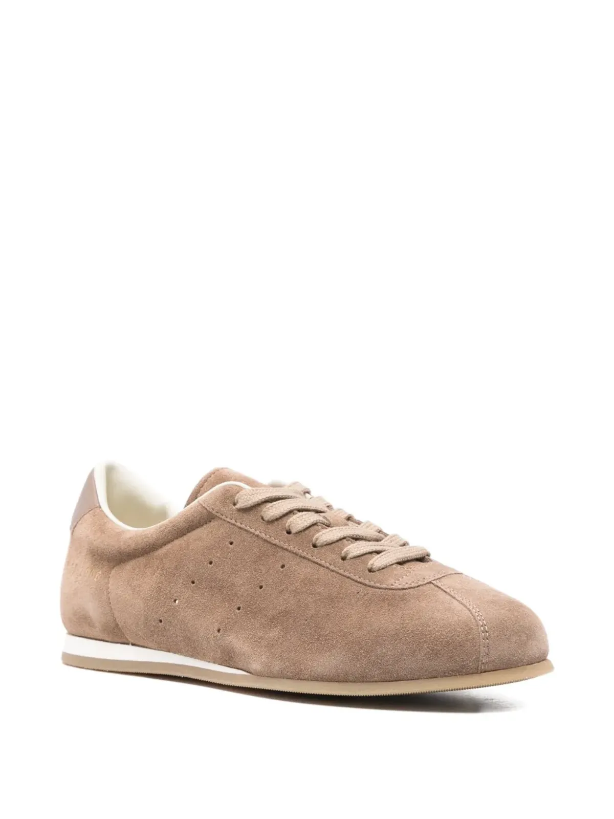 Common Projects レースアップスエードレザースニーカー - ブラウン - 画像2