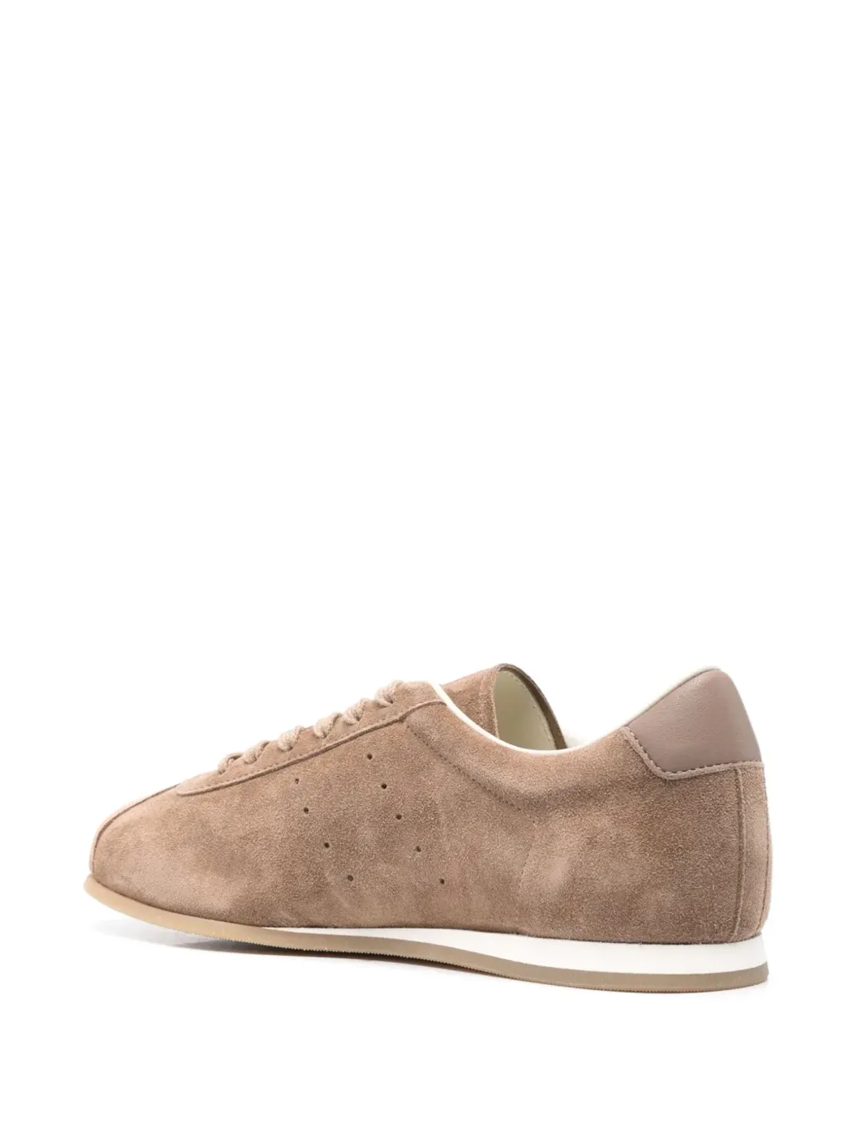 Common Projects レースアップスエードレザースニーカー - ブラウン - 画像3