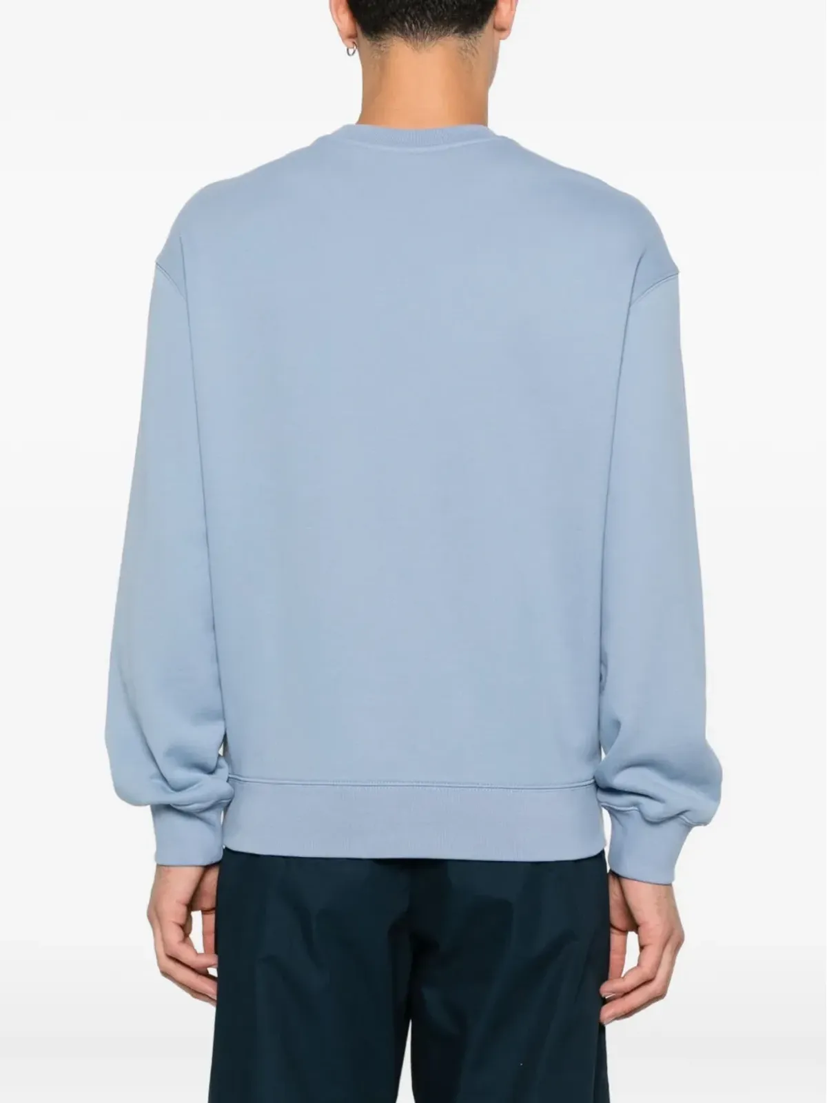 Maison Kitsuné fox-embroidered cotton sweatshirt - 画像4