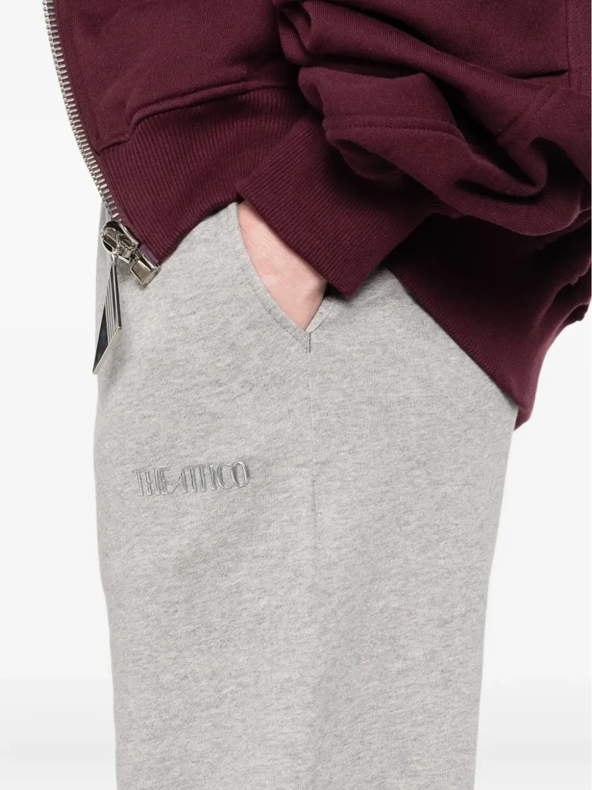 The Attico 刺繍ロゴ トラックパンツ - 画像5