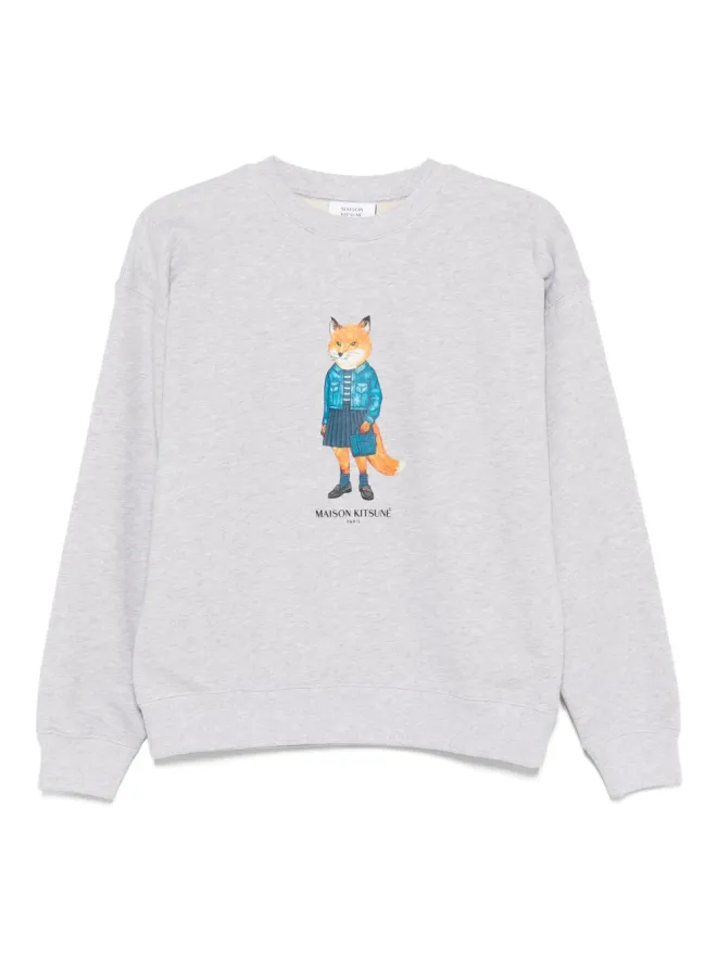 Maison Kitsuné Maison Kitsuné ドレスドフォックスプリントスウェットシャツの商品画像