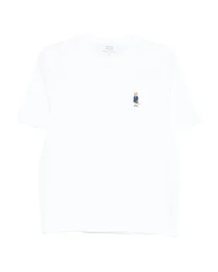 Maison Kitsuné フォックス刺繍入り Tシャツ - サムネイル1