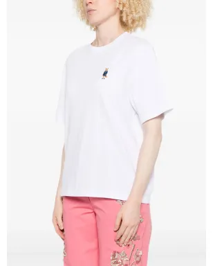 Maison Kitsuné フォックス刺繍入り Tシャツ - サムネイル3