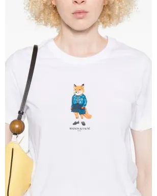 Maison Kitsuné ドレスド・フォックス柄 コットンTシャツ - サムネイル5