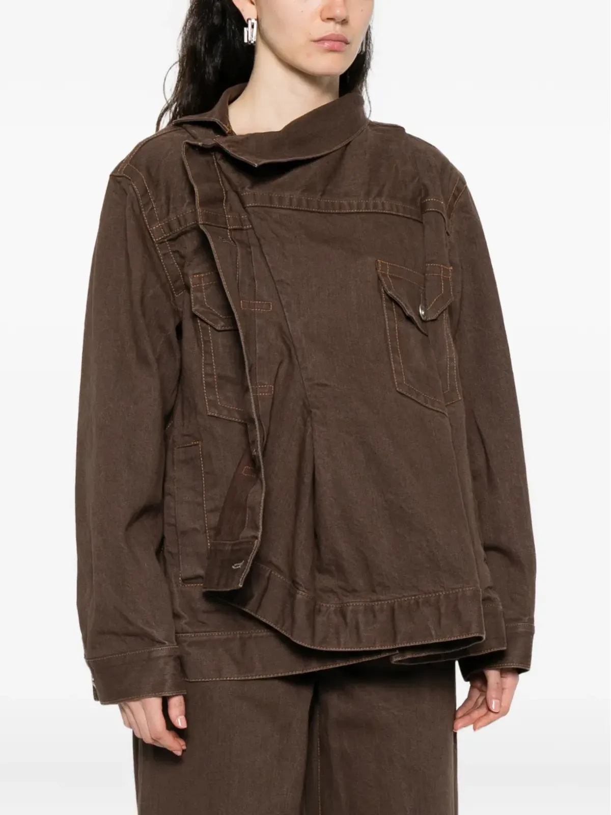 sacai コットンジャケット - 画像3