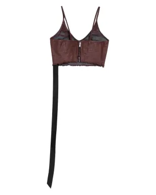 Rick Owens DRKSHDW フリンジ付きクロップトップ - サムネイル2