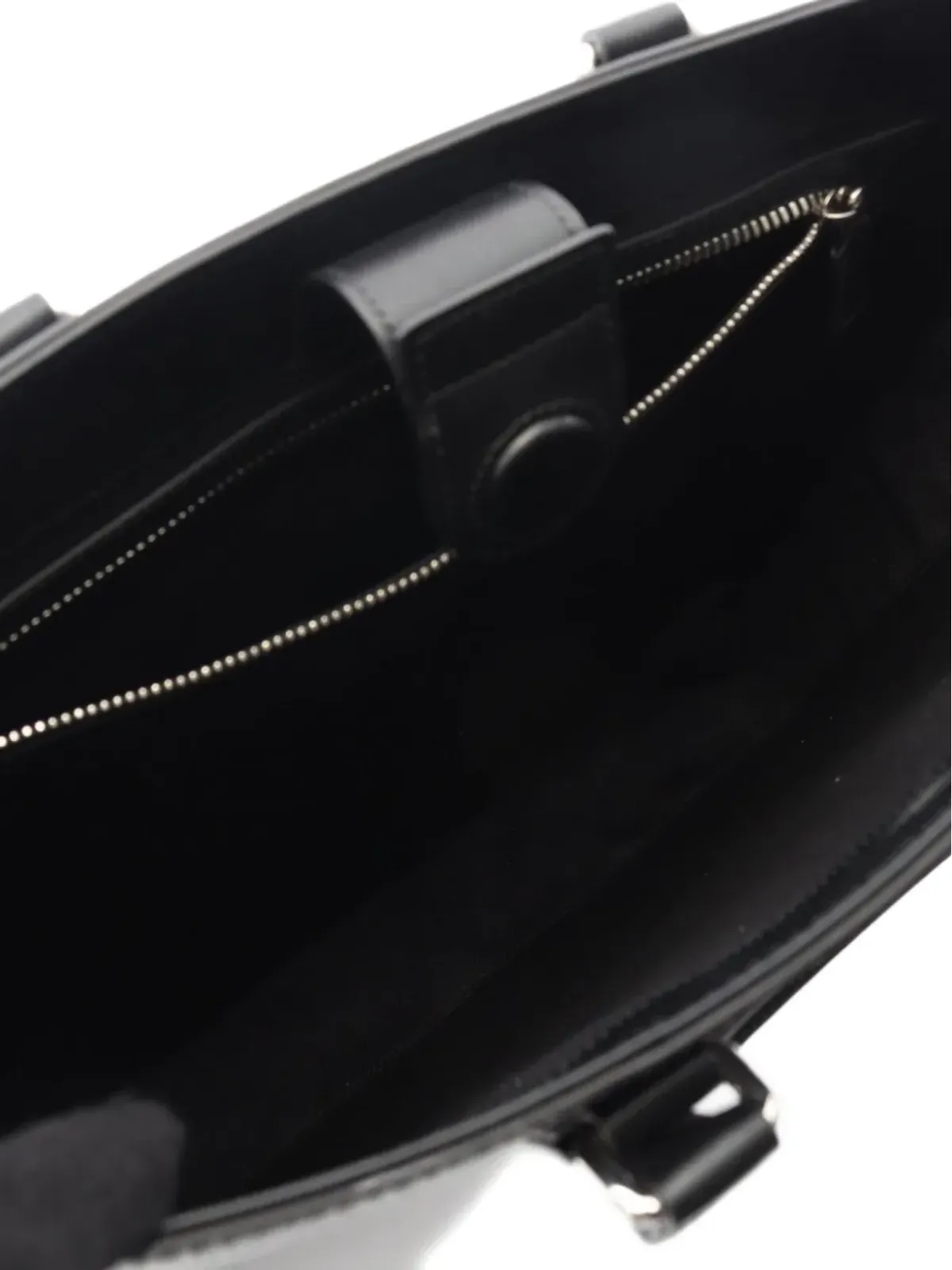 Gucci Pre-Owned GG Supreme レザー トートバッグ ブラック - 画像5