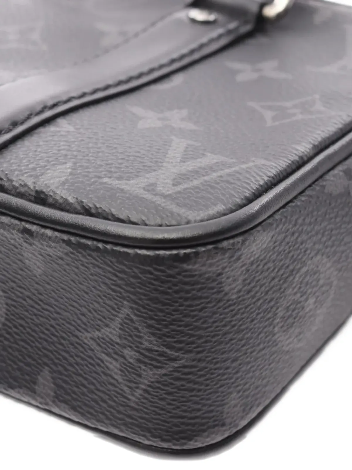 Louis Vuitton Pre-Owned 2021年製 ナノ・モノグラム ハンドバッグ - ブラック - 画像3