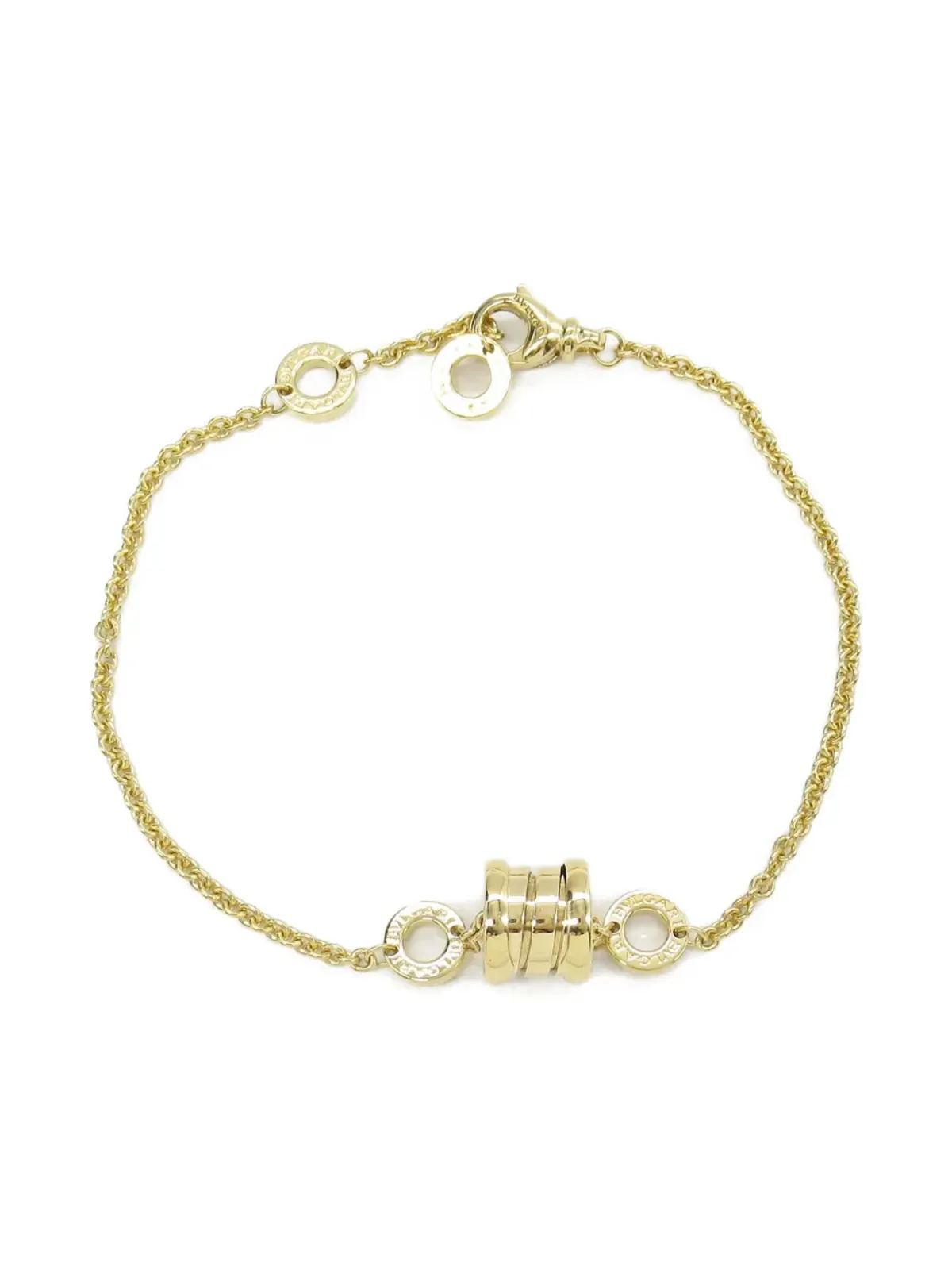 Bvlgari ビンテージ 18Kイエローゴールド B-zero1 ブレスレット - 画像3