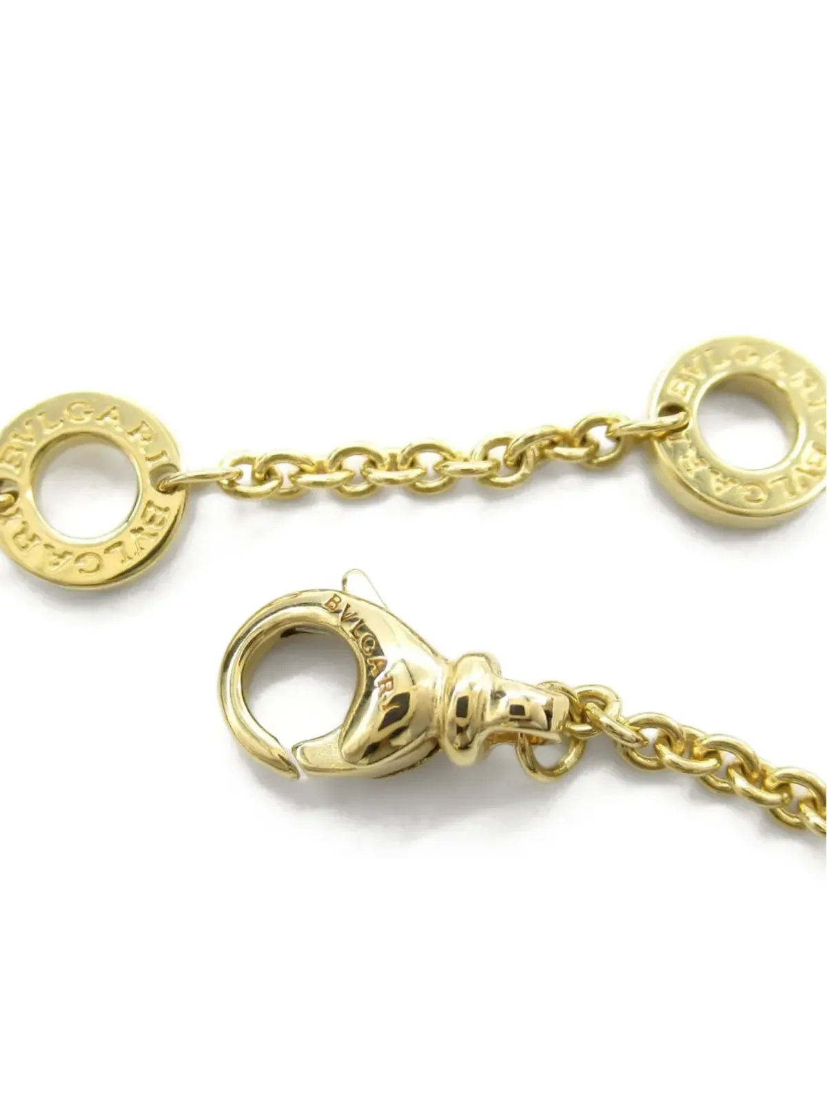 Bvlgari ビンテージ 18Kイエローゴールド B-zero1 ブレスレット - 画像4