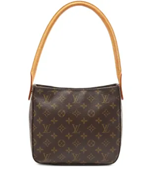 Louis Vuitton ビンテージ ルーピングMM ショルダーバッグ ブラウン - サムネイル1