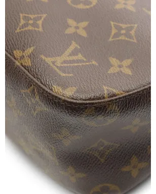 Louis Vuitton ビンテージ ルーピングMM ショルダーバッグ ブラウン - サムネイル3